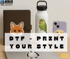 Discover Ninja Transfers: Turn Shirts, Hoodies, Tote Bags, and Water Bottles Into Truly Unique Items