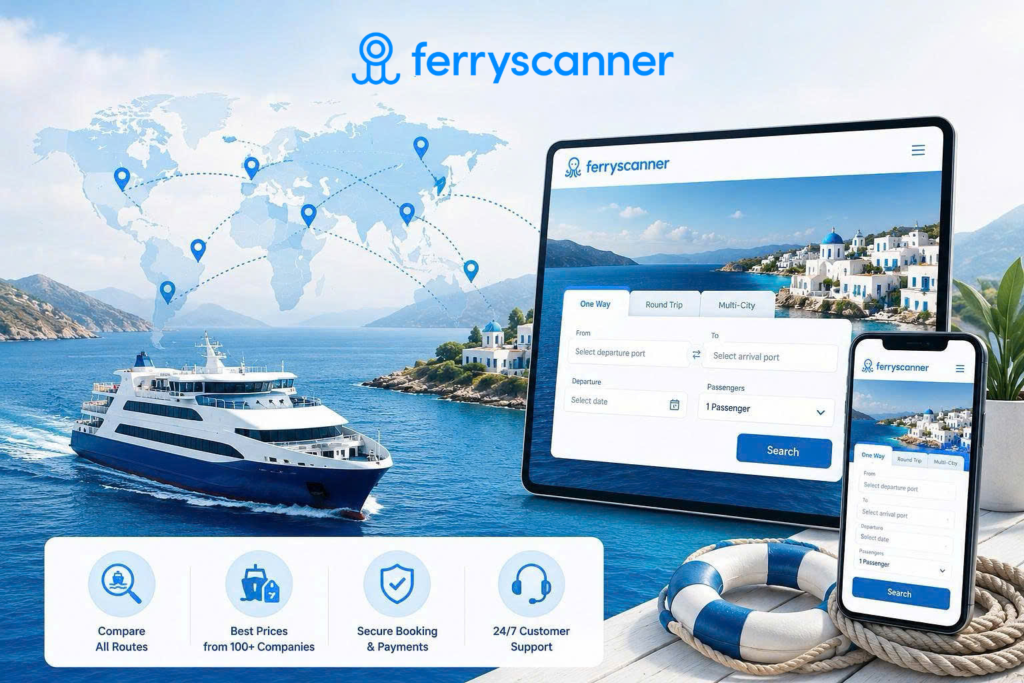 Compare and book ferries with Ferryscanner to find the best prices and routes globally.
