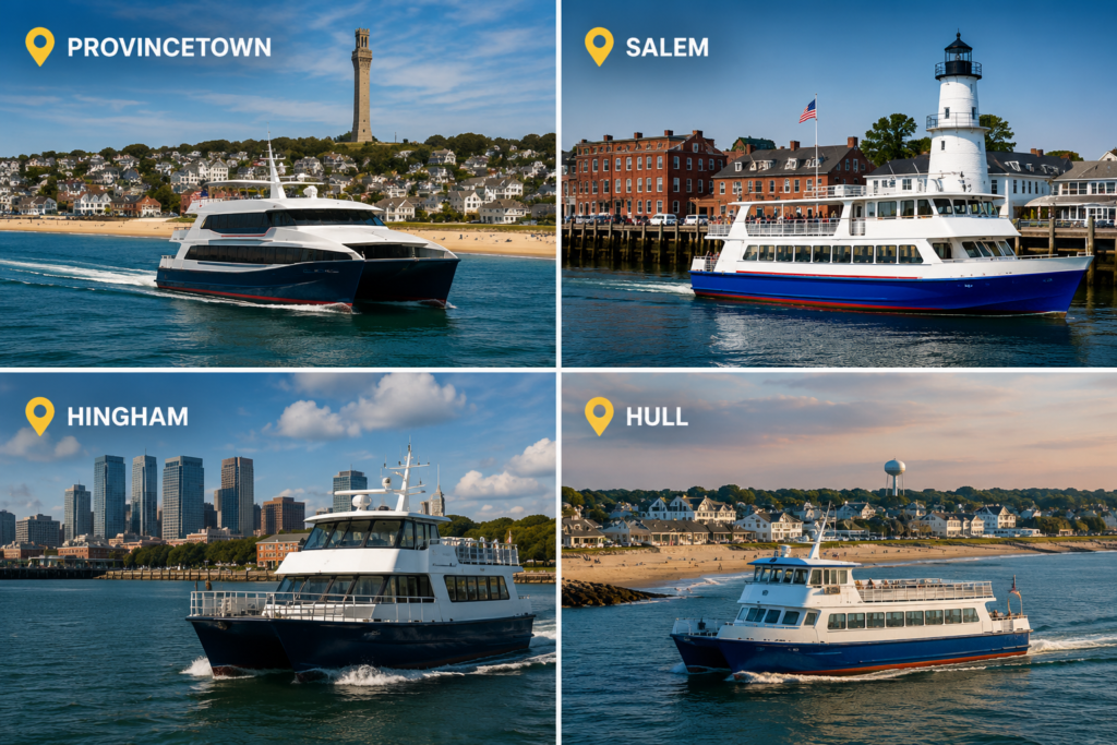 Direct Ferries Boston ferry services