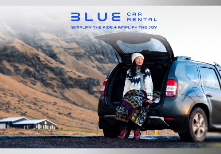 blue car rental