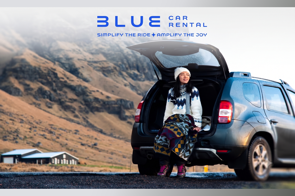 blue car rental